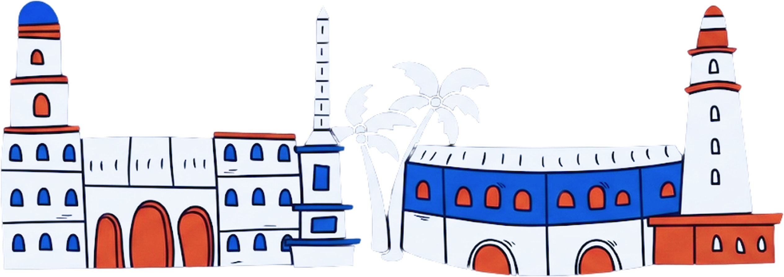 Málaga Skyline - BluSoft
